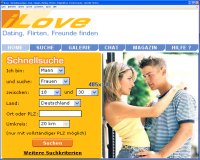 Singlebörse www.ILOVE.de im Vergleich